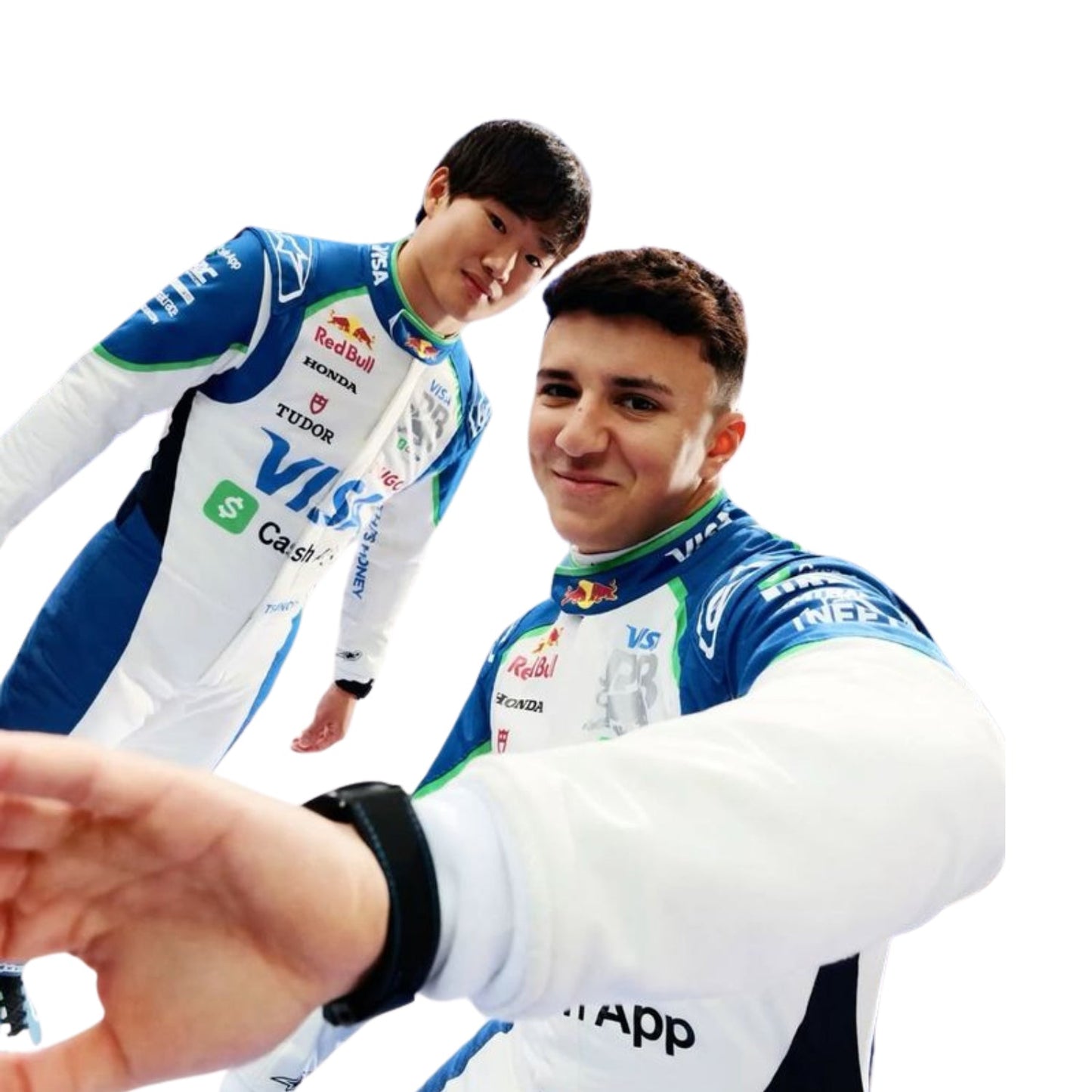 2025 Isack Hadjar Racing Costume Team F1 Racing Bulls