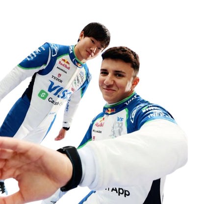 2025 Isack Hadjar Racing Costume Team F1 Racing Bulls