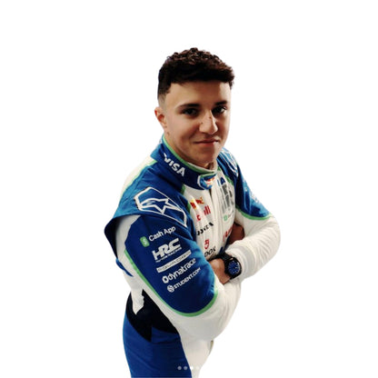 2025 Isack Hadjar Racing Costume Team F1 Racing Bulls