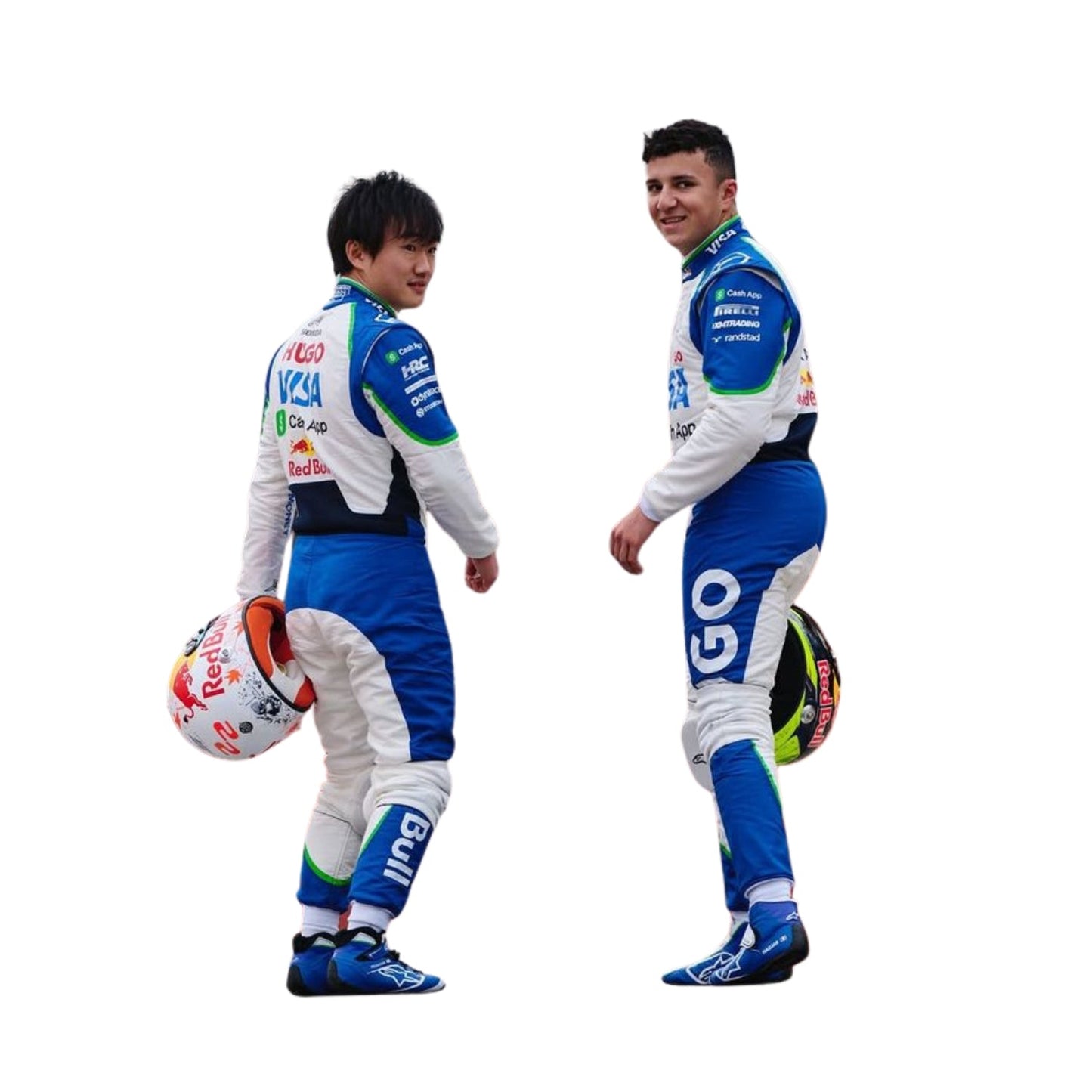 2025 Isack Hadjar Racing Costume Team F1 Racing Bulls
