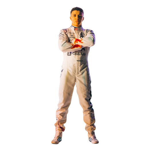 2025 Isack Hadjar Racing Costume Team F1 Racing Bulls Las Vegas