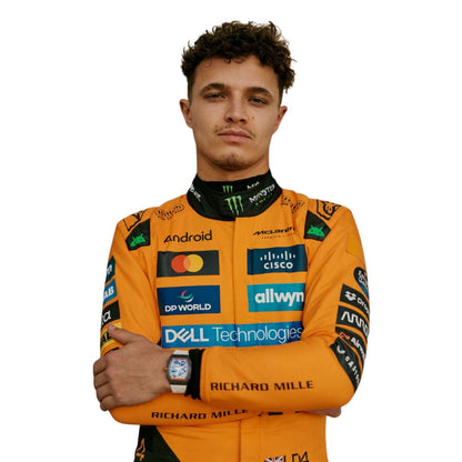 2025 Lando Norris Racing Costume Team F1 McLaren