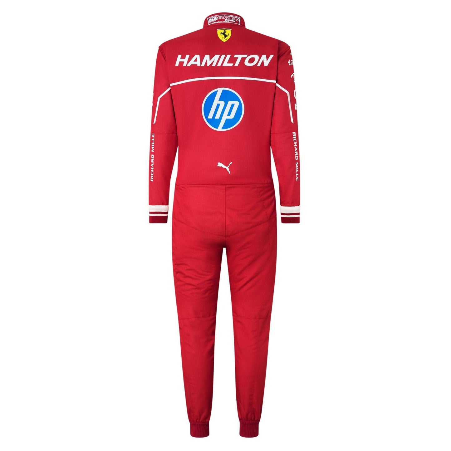 2025 Lewis Hamilton Racing Costume Team F1 Ferrari