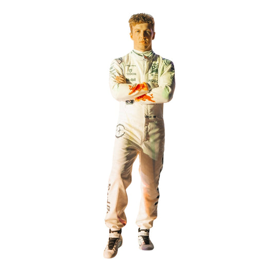 Liam Lawson wearing a 2025 Las Vegas GP VCARB F1 racing suit - Kartx Gear