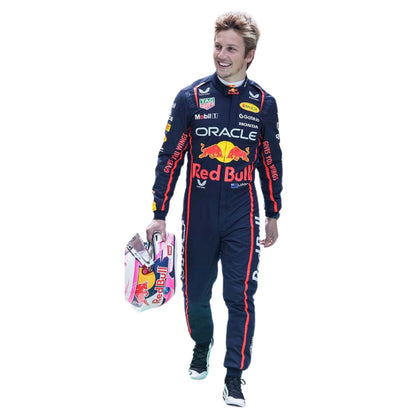2025 Liam Lawson Racing Costume Team F1 Red Bull