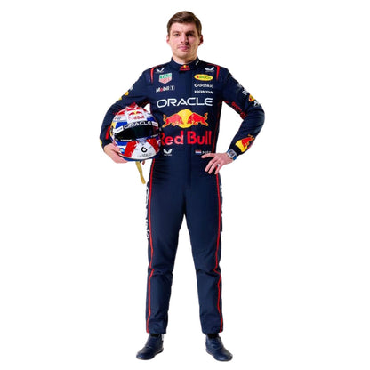 2025 Max Verstappen Racing Costume Team F1 Red Bull