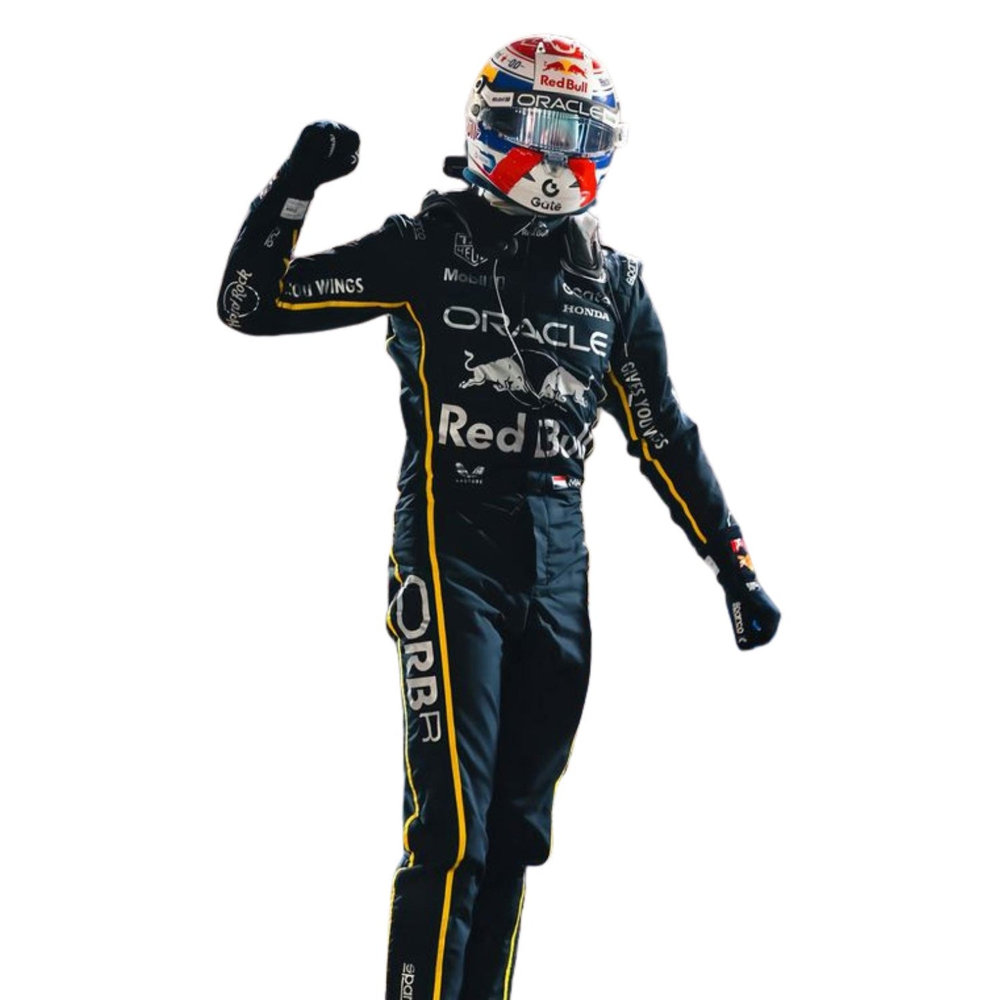 2025 Max Verstappen Racing Costume Team F1 Red Bull Las Vegas GP