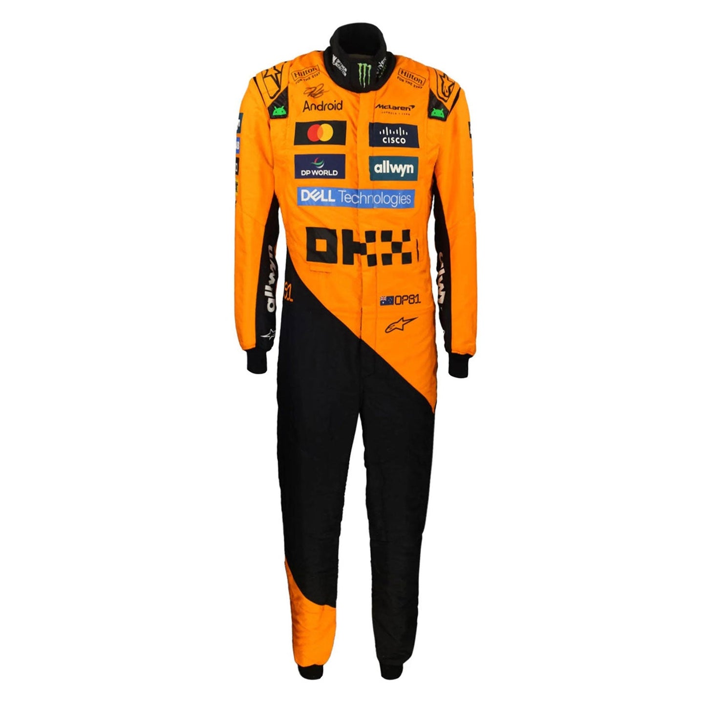 2025 Oscar Piastri Racing Costume Team F1 McLaren