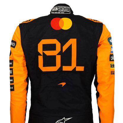 2025 Oscar Piastri Racing Costume Team F1 McLaren