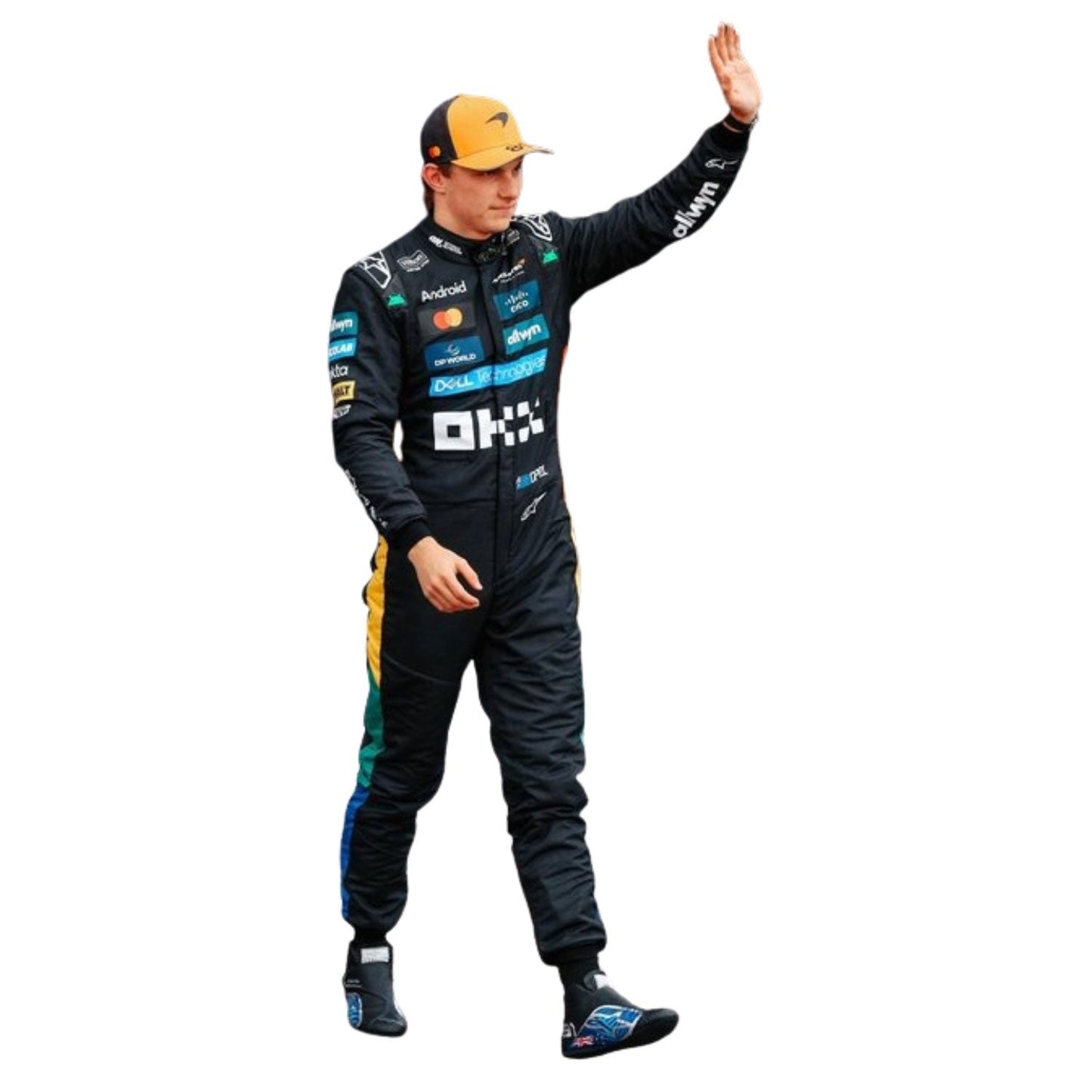2025 Oscar Piastri Racing Costume Team F1 McLaren Silverstone British GP