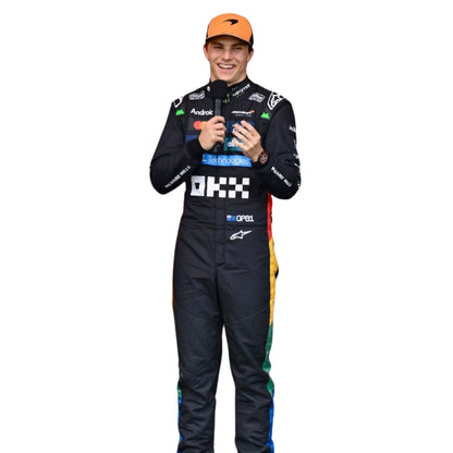 2025 Oscar Piastri Racing Costume Team F1 McLaren Silverstone British GP