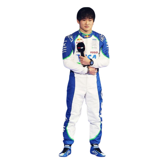 2025 Yuki Tsunoda Racing Costume Team F1 Racing Bulls