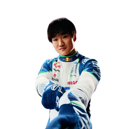 2025 Yuki Tsunoda Racing Costume Team F1 Racing Bulls