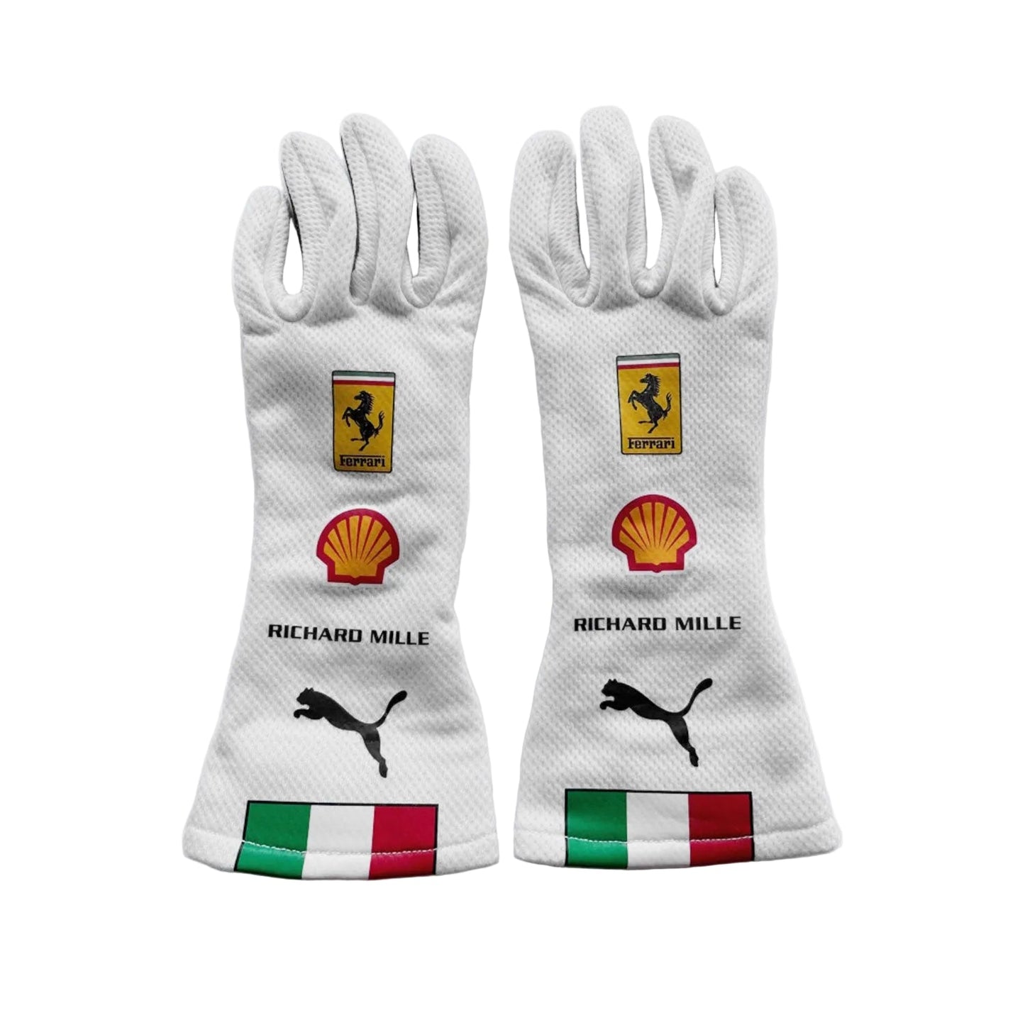 2025 Charles Leclerc Monza GP Racing Gloves Team F1 Ferrari Kartx Gear