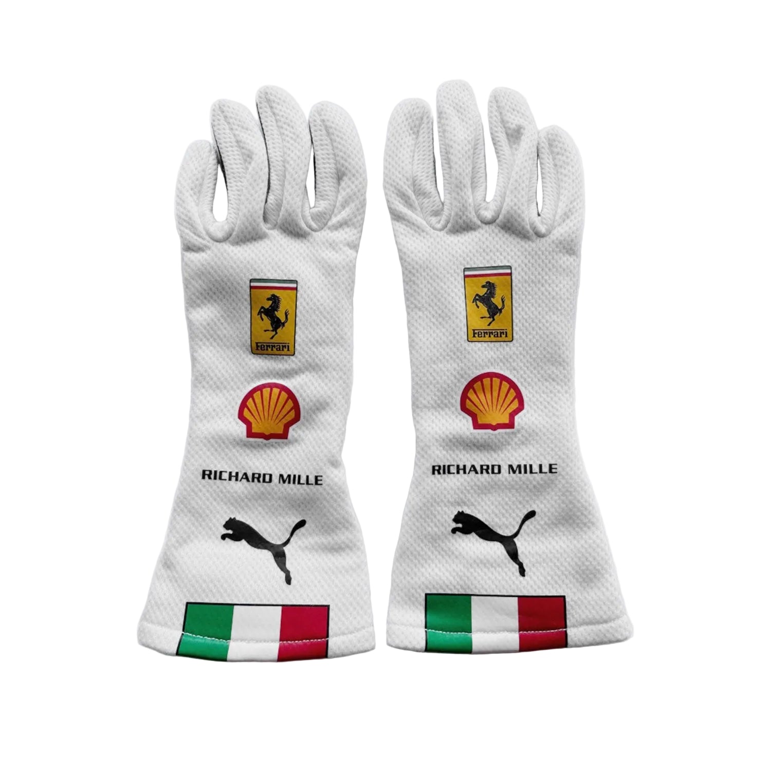 2025 Charles Leclerc Monza GP Racing Gloves Team F1 Ferrari Kartx Gear
