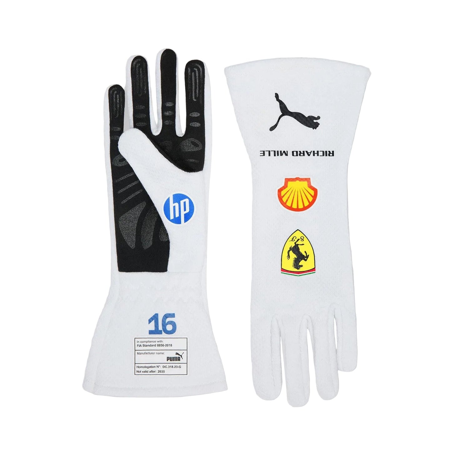 2025 Charles Leclerc Miami GP Racing Gloves Team F1 Ferrari Kartx Gear