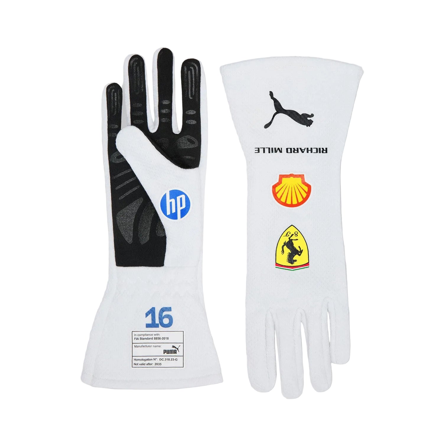 2025 Charles Leclerc Miami GP Racing Gloves Team F1 Ferrari Kartx Gear