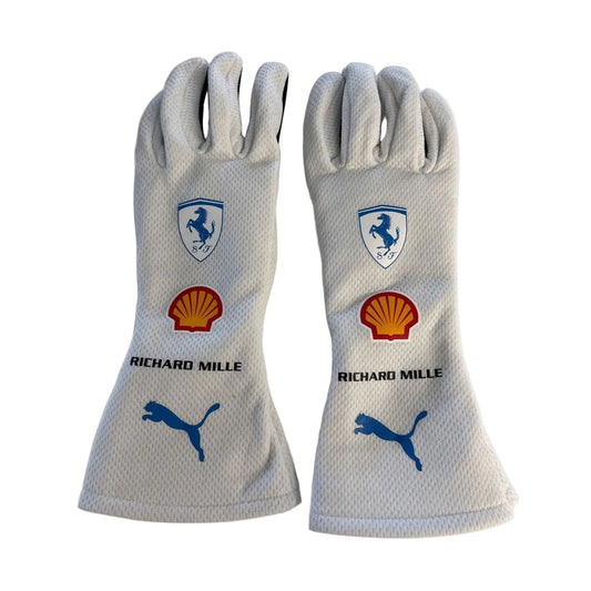 2025 Charles Leclerc Monaco GP Racing Gloves Team F1 Ferrari Kartx Gear