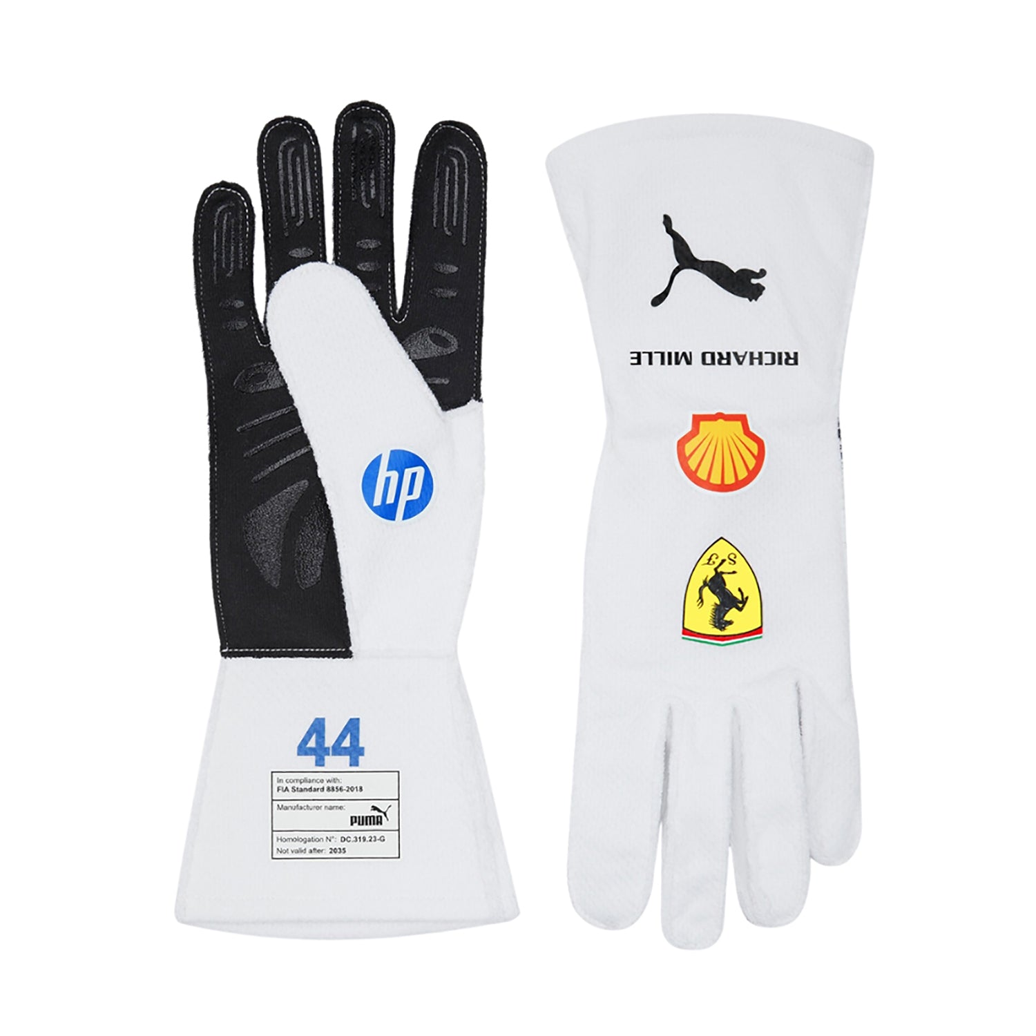 2025 Lewis Hamilton Miami GP Racing Gloves Team F1 Ferrari Kartx Gear