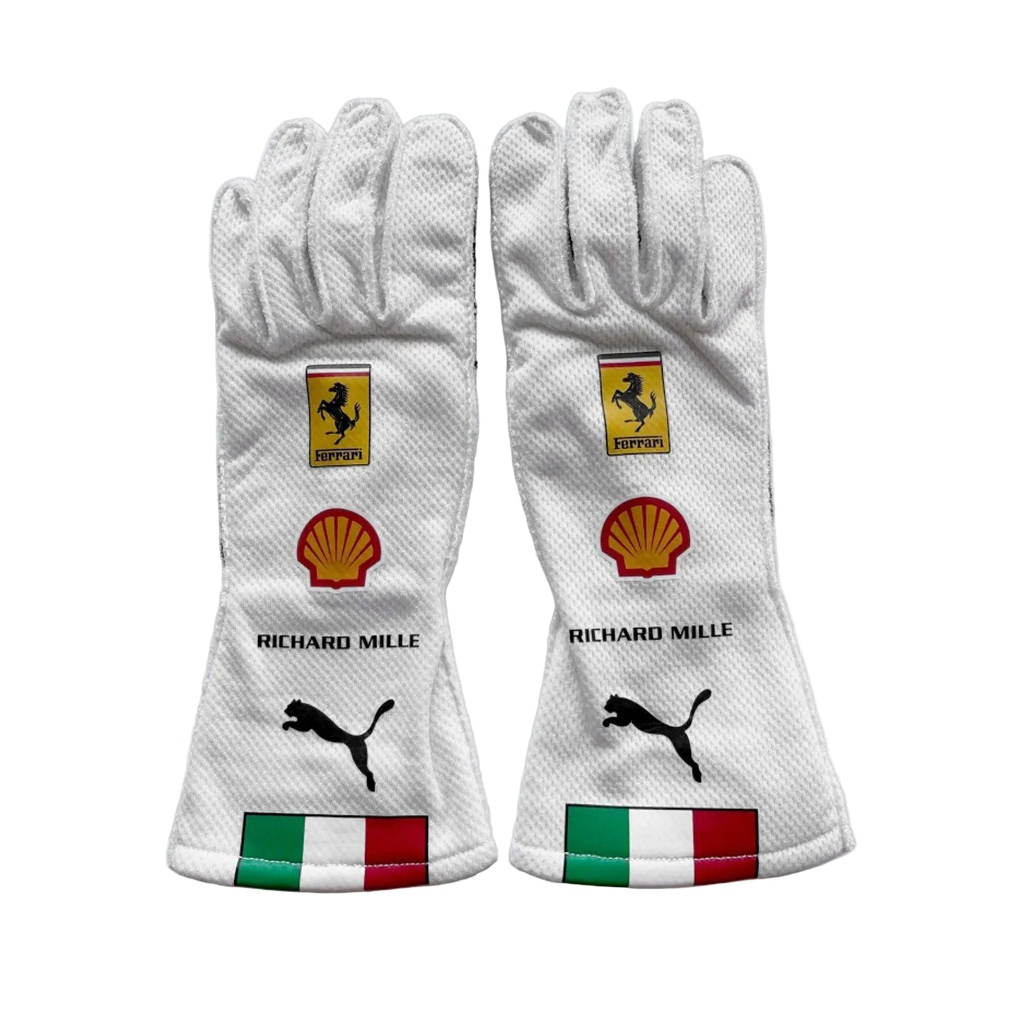 2025 Lewis Hamilton Monza GP Racing Gloves Team F1 Ferrari Kartx Gear