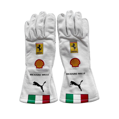 2025 Lewis Hamilton Monza GP Racing Gloves Team F1 Ferrari Kartx Gear
