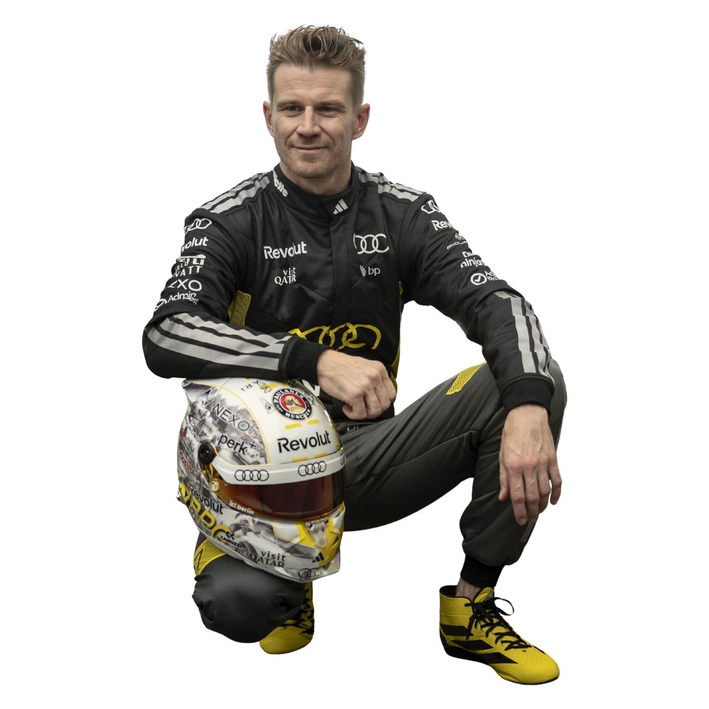 2026 Nico Hulkenberg Racing Costume Team F1 Audi Monaco GP