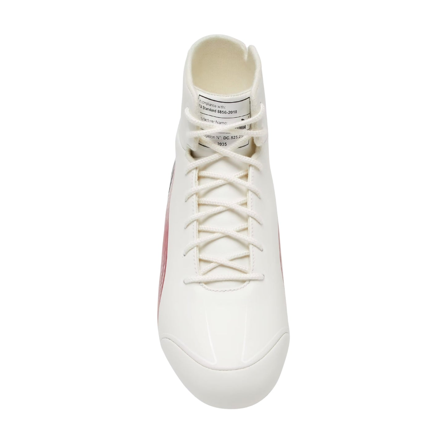White Charles Leclerc 2026 Monaco GP Ferrari F1 Racing sneaker with red accents - Kartx Gear