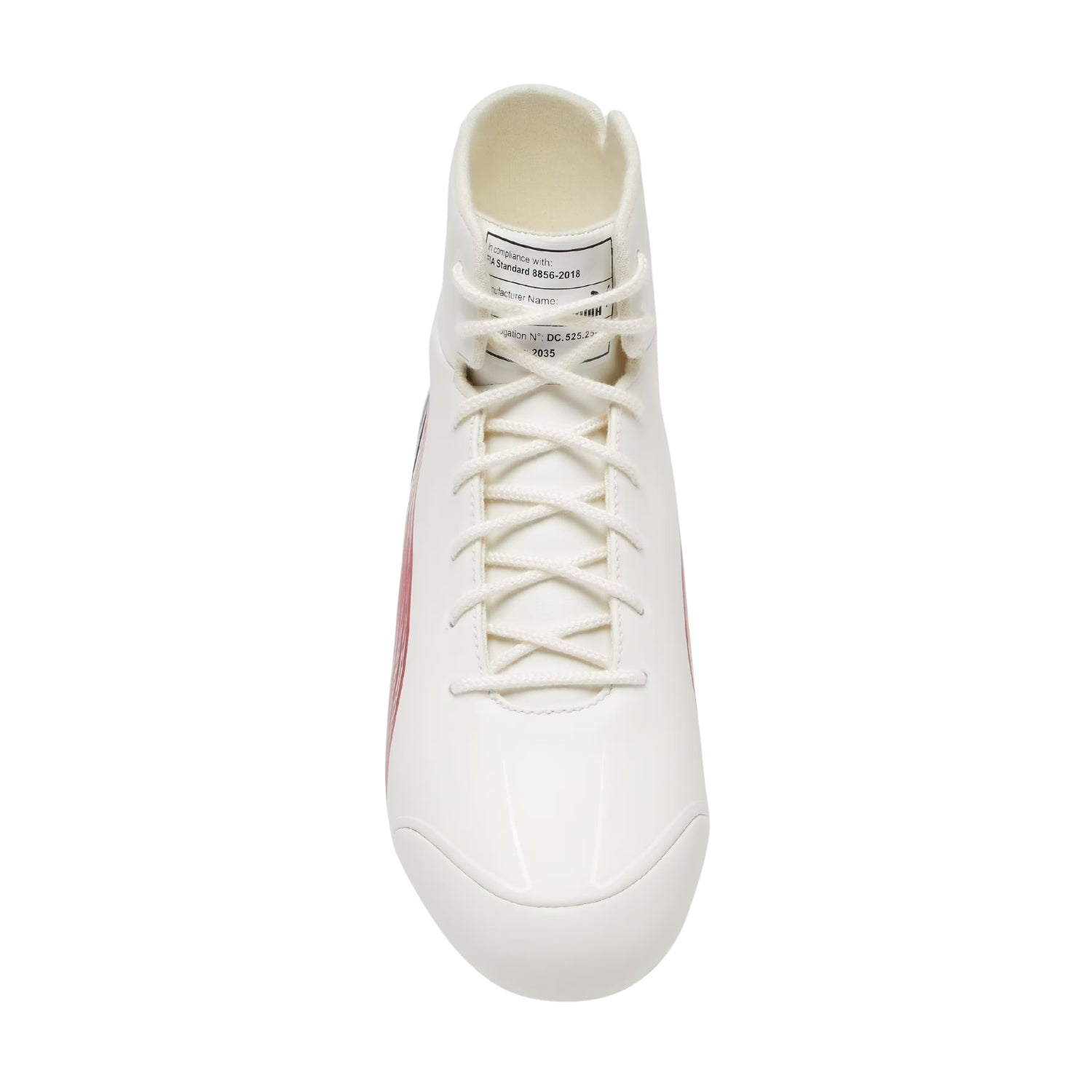 White Charles Leclerc 2026 Monaco GP Ferrari F1 Racing sneaker with red accents - Kartx Gear