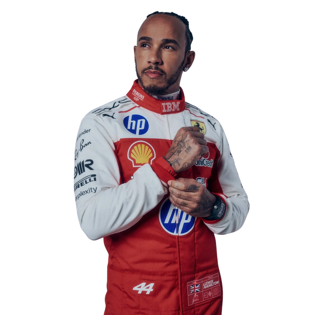2026 Lewis Hamilton Racing Costume Team F1 Ferrari USGP