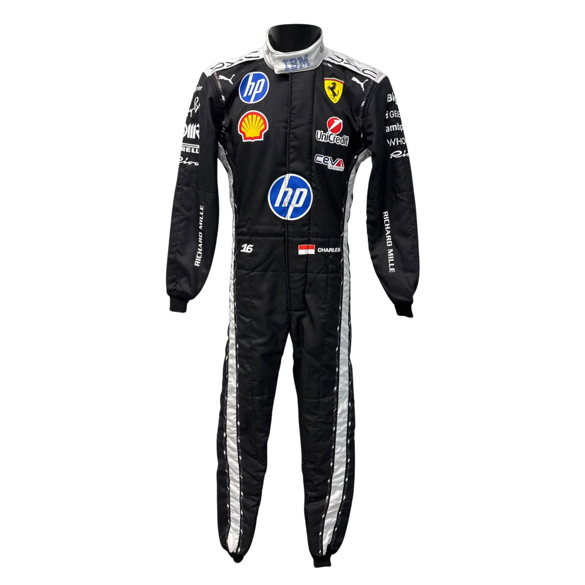 2026 Charles Leclerc Racing Costume Team F1 Ferrari Singapore GP