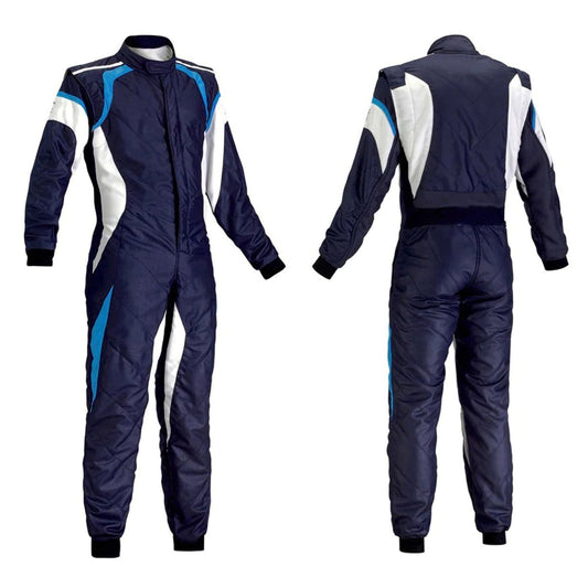 Custom Navy Go Kart Racing Outfit