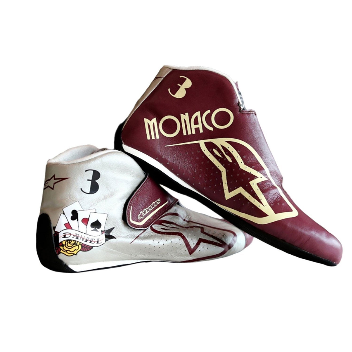 Daniel Ricciardo Monaco GP Racing Shoes F1 Kartx Gear