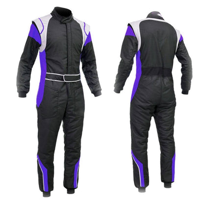 Go Kart Purple & Black Racing Costume