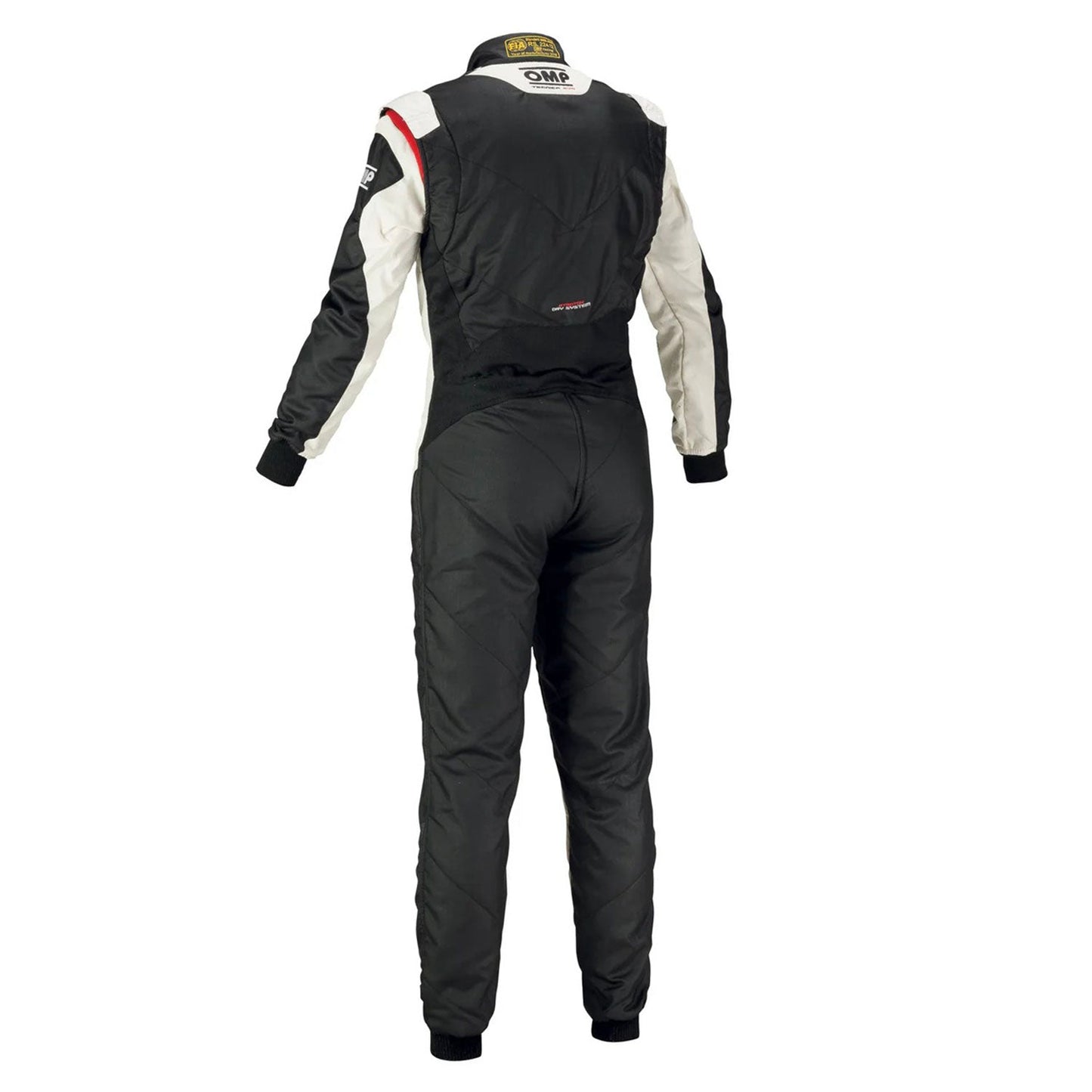 OMP Black White Tecnica Evo Racing Suit