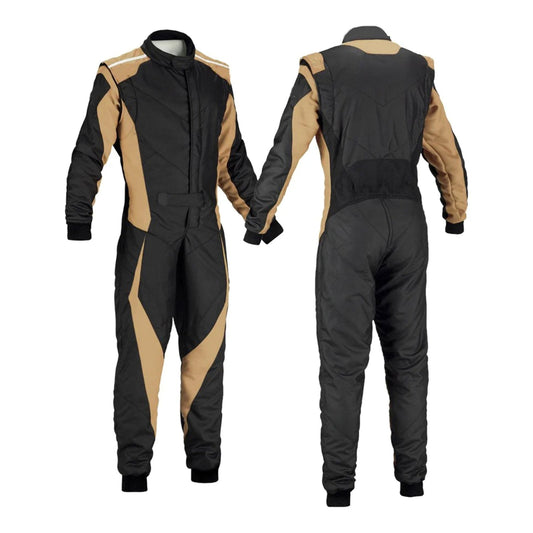 Plain Black Go Kart Racing Costume
