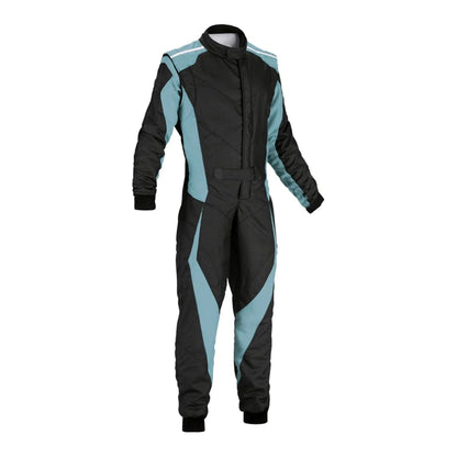 Plain Black & Blue Go Kart Racing Costume