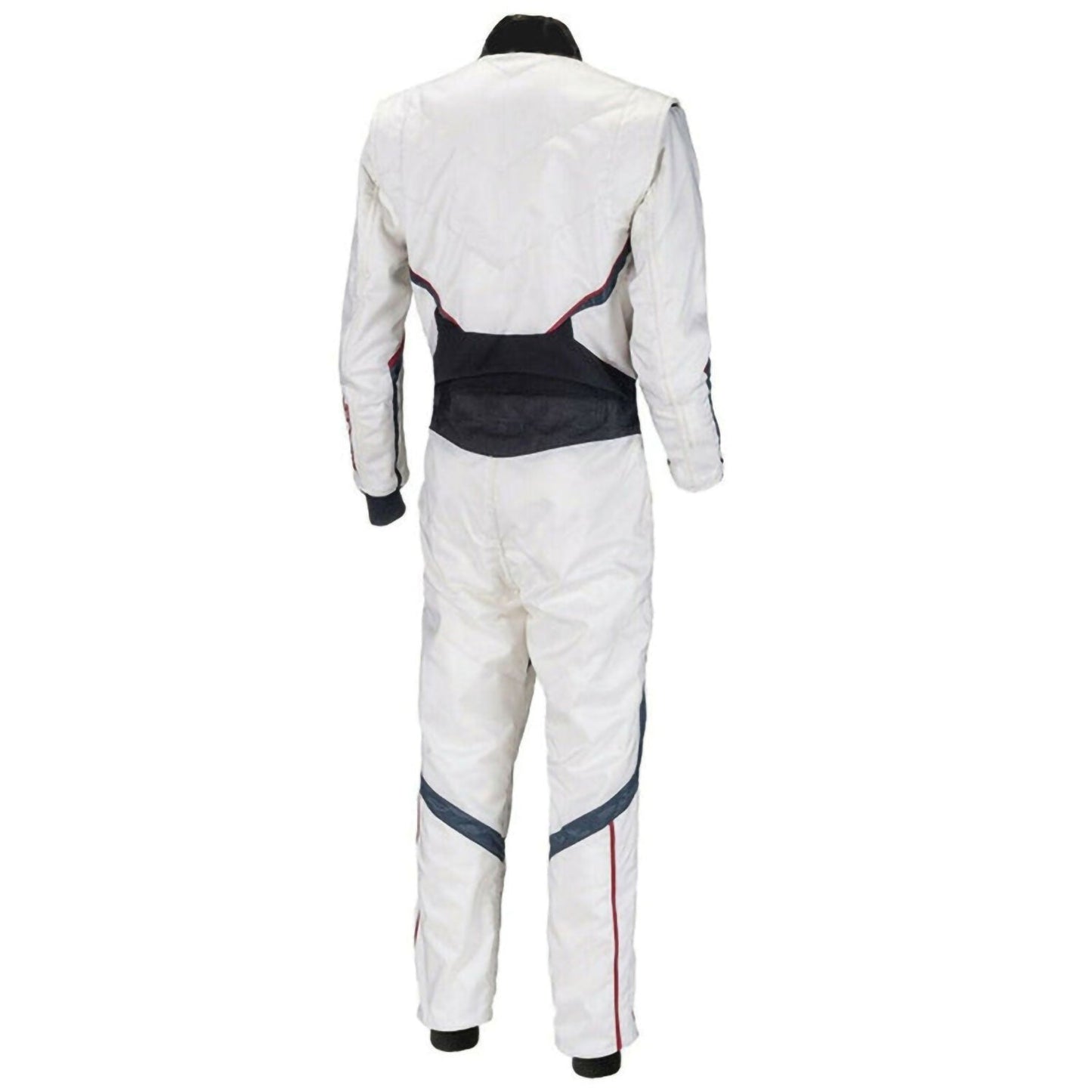 Plain White Go Kart Racing Outfit