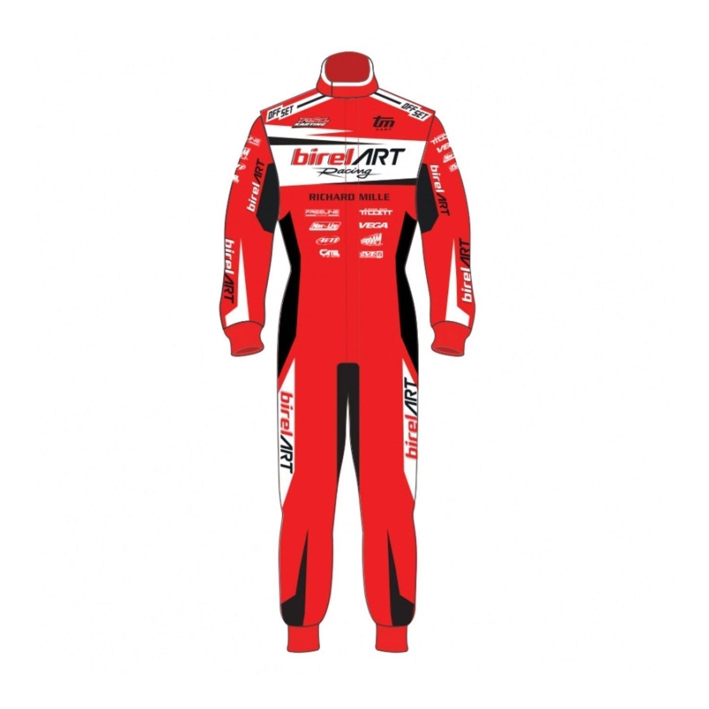 Red Birel Art Go-Kart Racing Suit