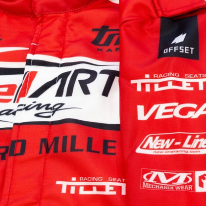 Red Birel Art Go-Kart Racing Suit