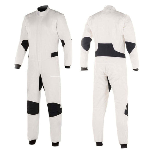 White Kart Racing Costume