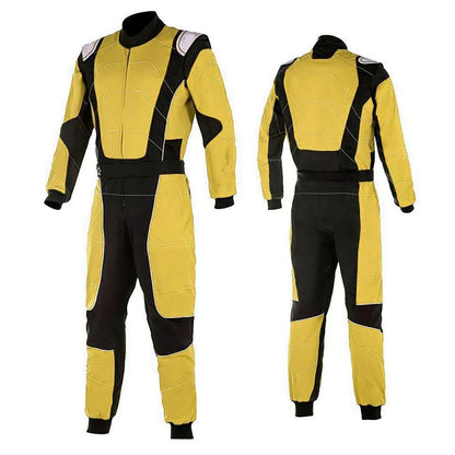 Yellow Go-Kart Car Race Gear