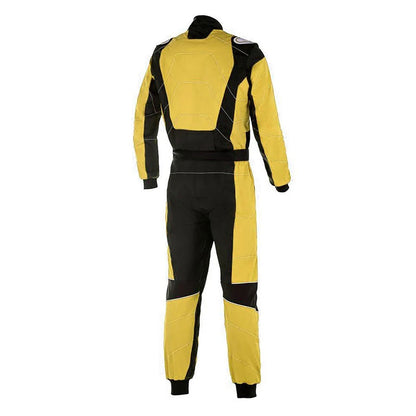 Yellow Go-Kart Car Race Gear