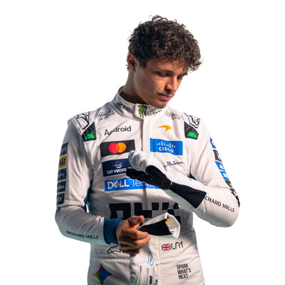 2026 Lando Norris Racing Costume Team F1 McLaren Silverstone British GP