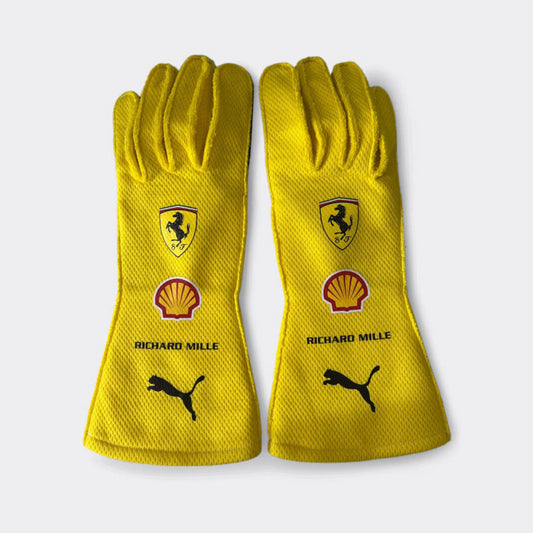 2026 Lewis Hamilton Silverstone British GP Racing Gloves Team F1 Ferrari